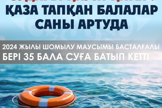 Судағы қауіп қатер!